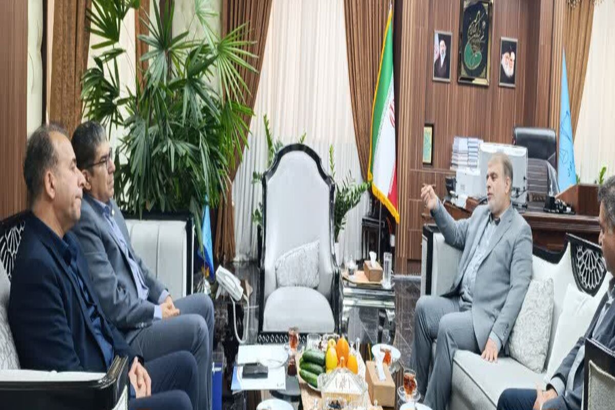 دیدار رئیس  دادگستری مازندران با مدیرعامل شرکت صنعتی دریایی ایران