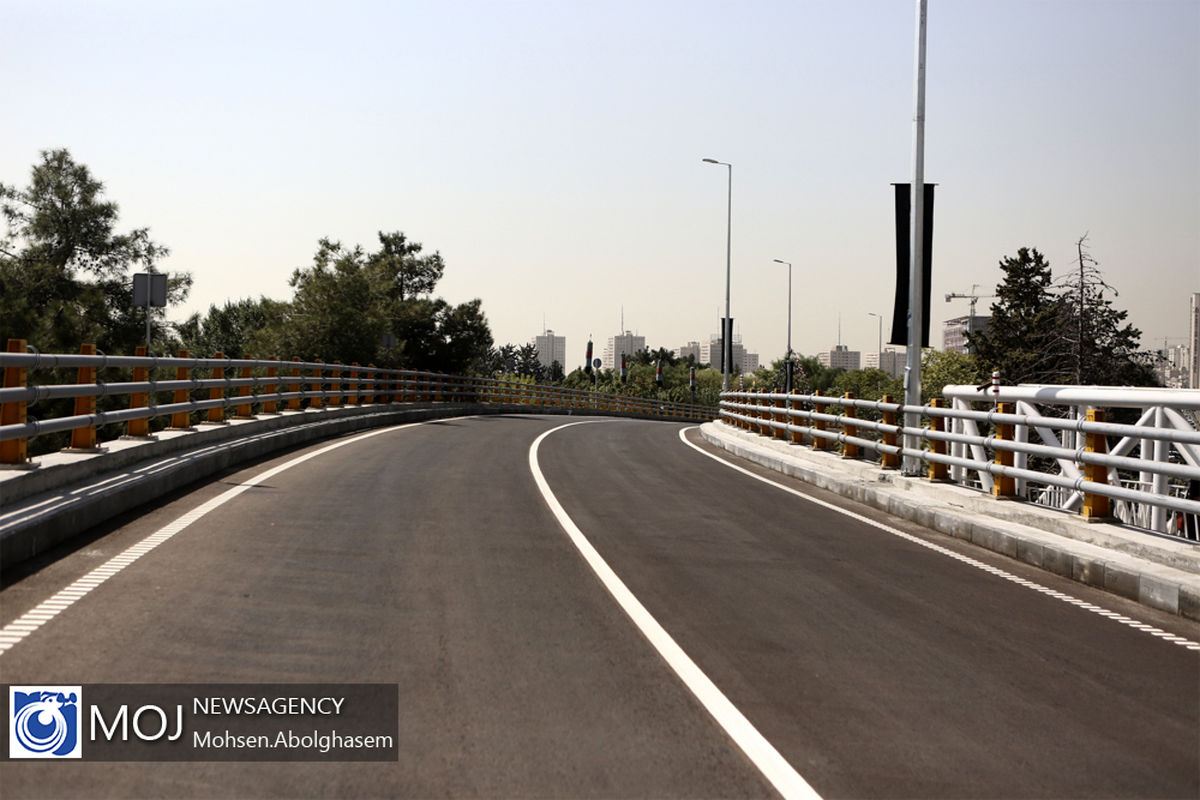 افتاح پل غیرهمسطح بزرگراه شهید چمران