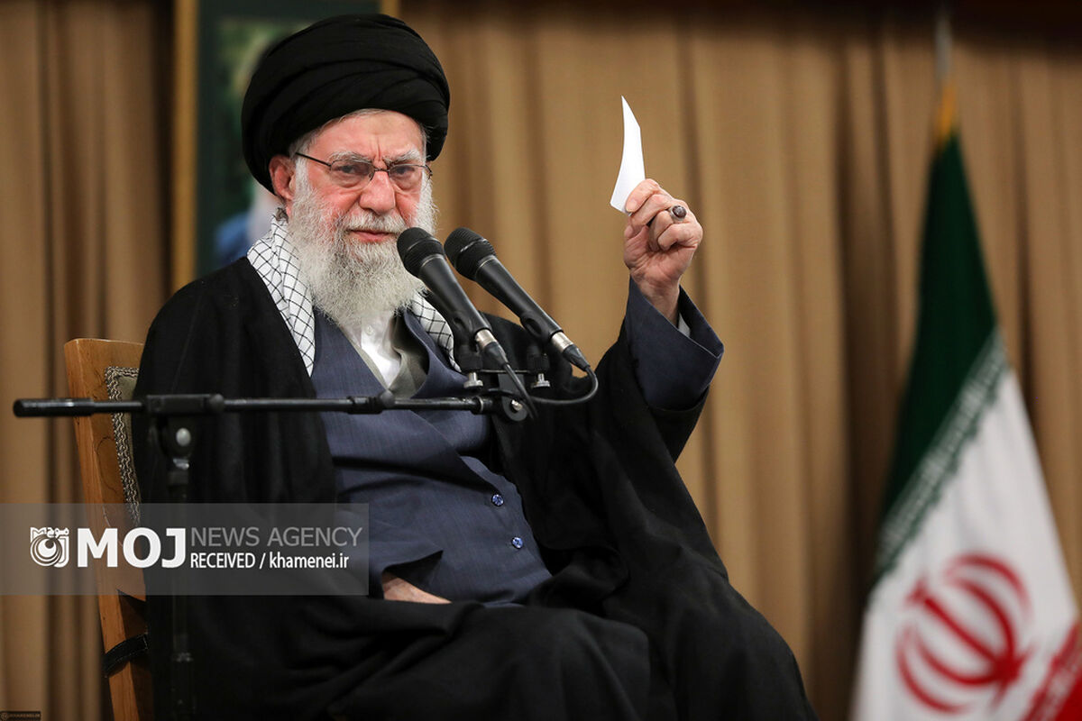 دیدار مردم قم با رهبر انقلاب اسلامی