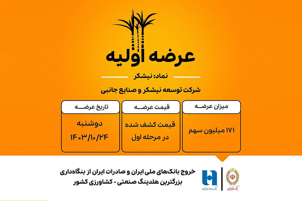 عرضه اولیه سهام در بانک ملی