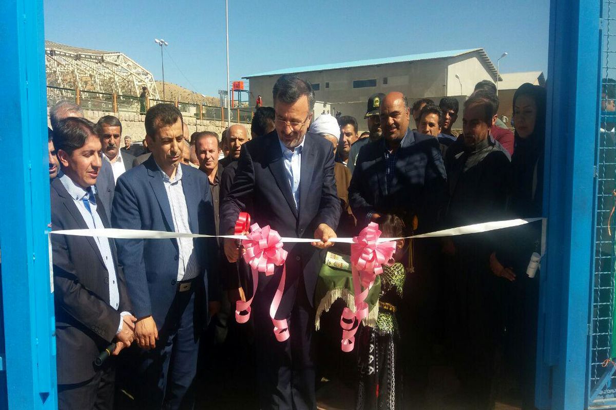 افتتاح پروژه درکردستان