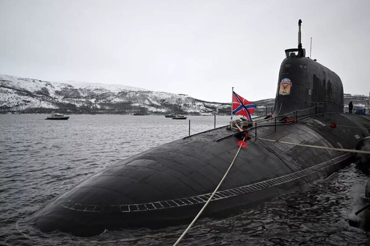 رزمایش موشکی زیردریایی هسته‌ای روسیه در دریای بارنتز