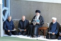 حضور رئیس جمهور، معاون اول رئیس جمهور و اعضای دولت در مراسم بزرگداشت شهید نصرالله و نمازجمعه تهران