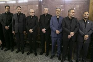 برگزاری مجلس ترحیم زنده یاد دولت آبادی با حضور خیل عظیم اقشار مختلف