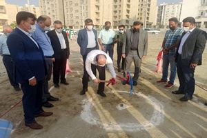 برگزاری آیین کلنگ زنی پروژه ۳۲۰ واحدی طرح مسکن ملی