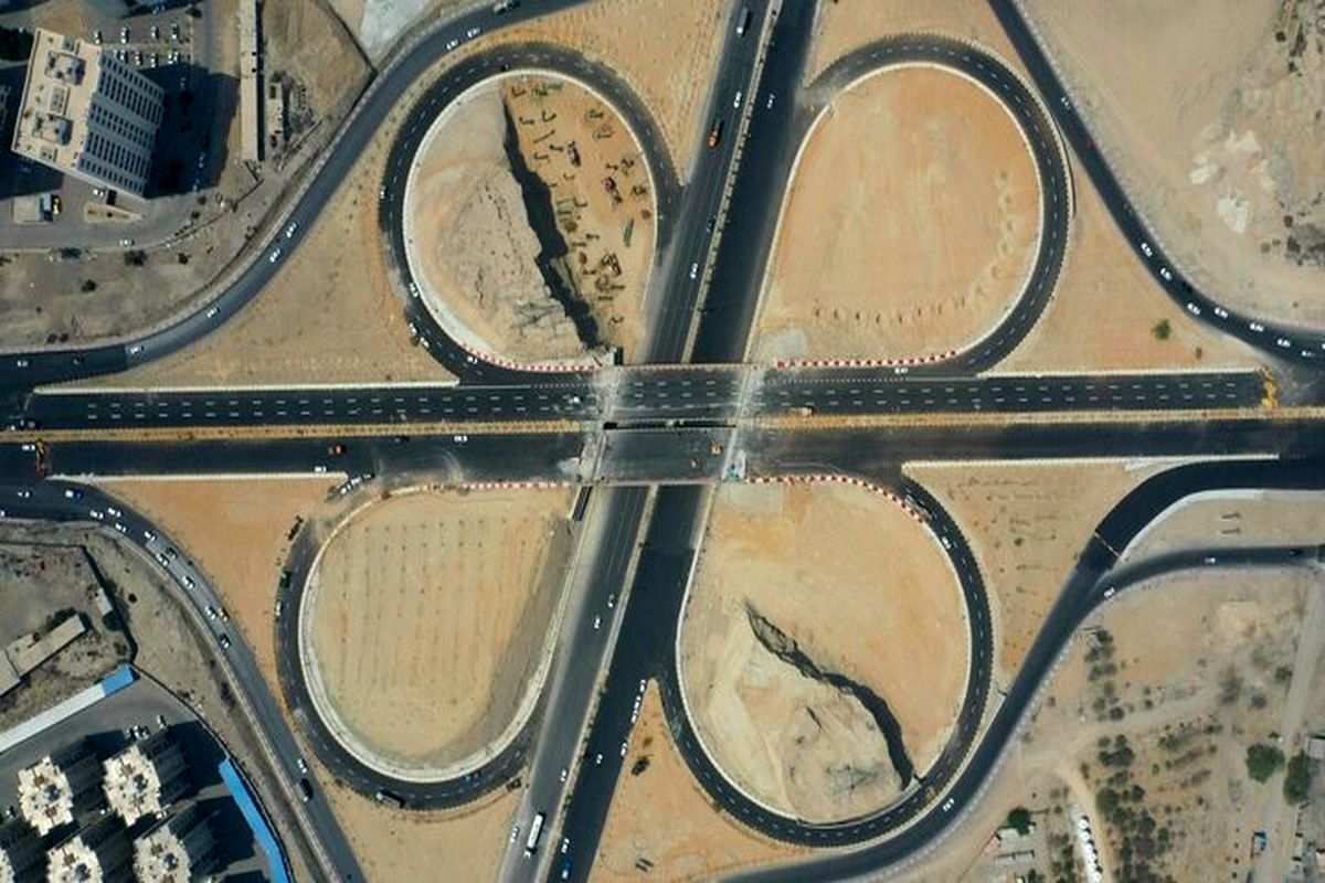 تقاطع غیر همسطح شبدری