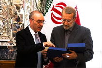 قدردانی لاریجانی از ابزار همدردی و کمک مجلس سنای ایتالیا به مردم سیل زده ایران