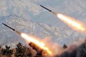  ۶۰ موشک از لبنان به شمال فلسطین اشغالی شلیک شد + فیلم