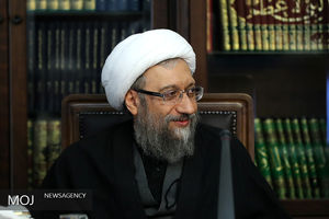 تقدیر آیت الله آملی لاریجانی از ستاد دیه کشور 