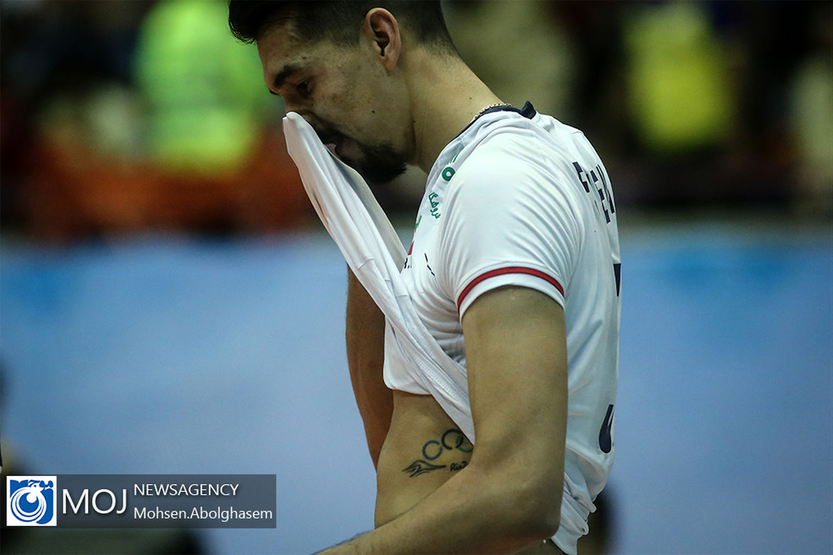 دیدار تیم های ملی والیبال ایران و استرالیا