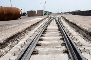 نوسازی خط ۵ ریلی بندر شهید رجایی بندرعباس