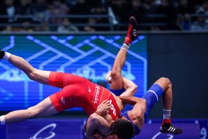  تیم کشتی فرنگی ایران در المپیک دانش آموزی قهرمان شد