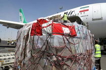 بارگیری محموله 100 تنی جمعیت هلال احمر ایران برای مردم میانمار