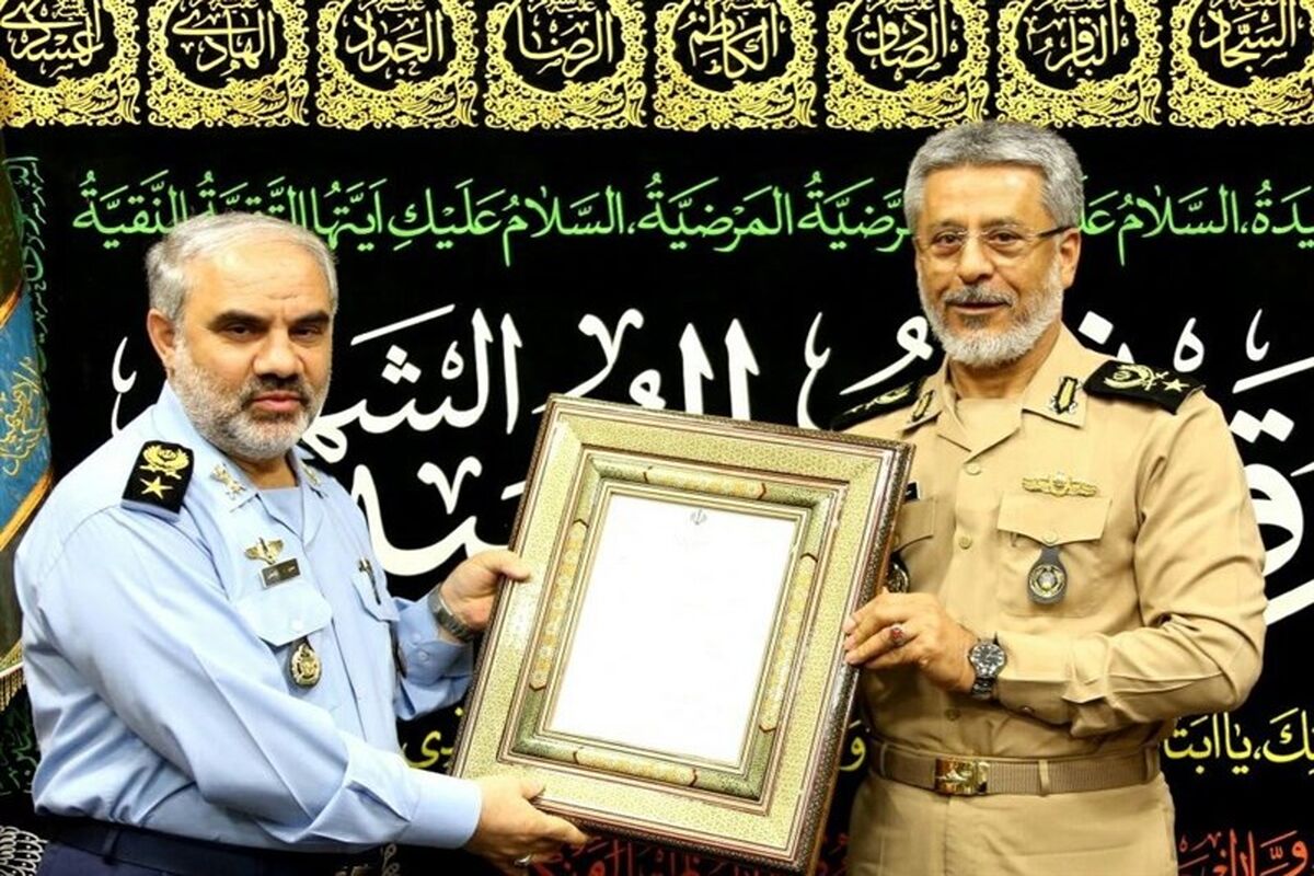  معارفه جانشین و معاون هماهنگ کننده ارتش