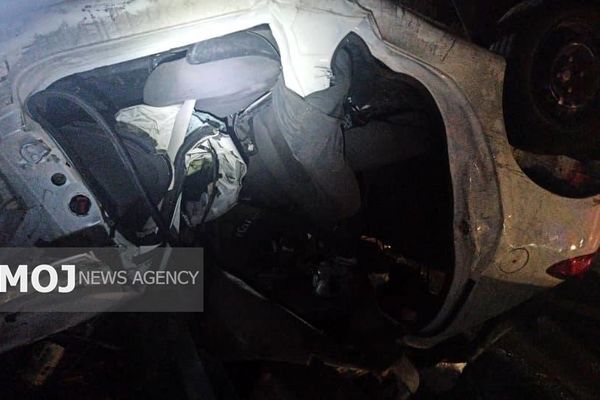 تصادف در بزرگراه امام علی (ع)؛ ۲ کشته و ۲ مصدوم