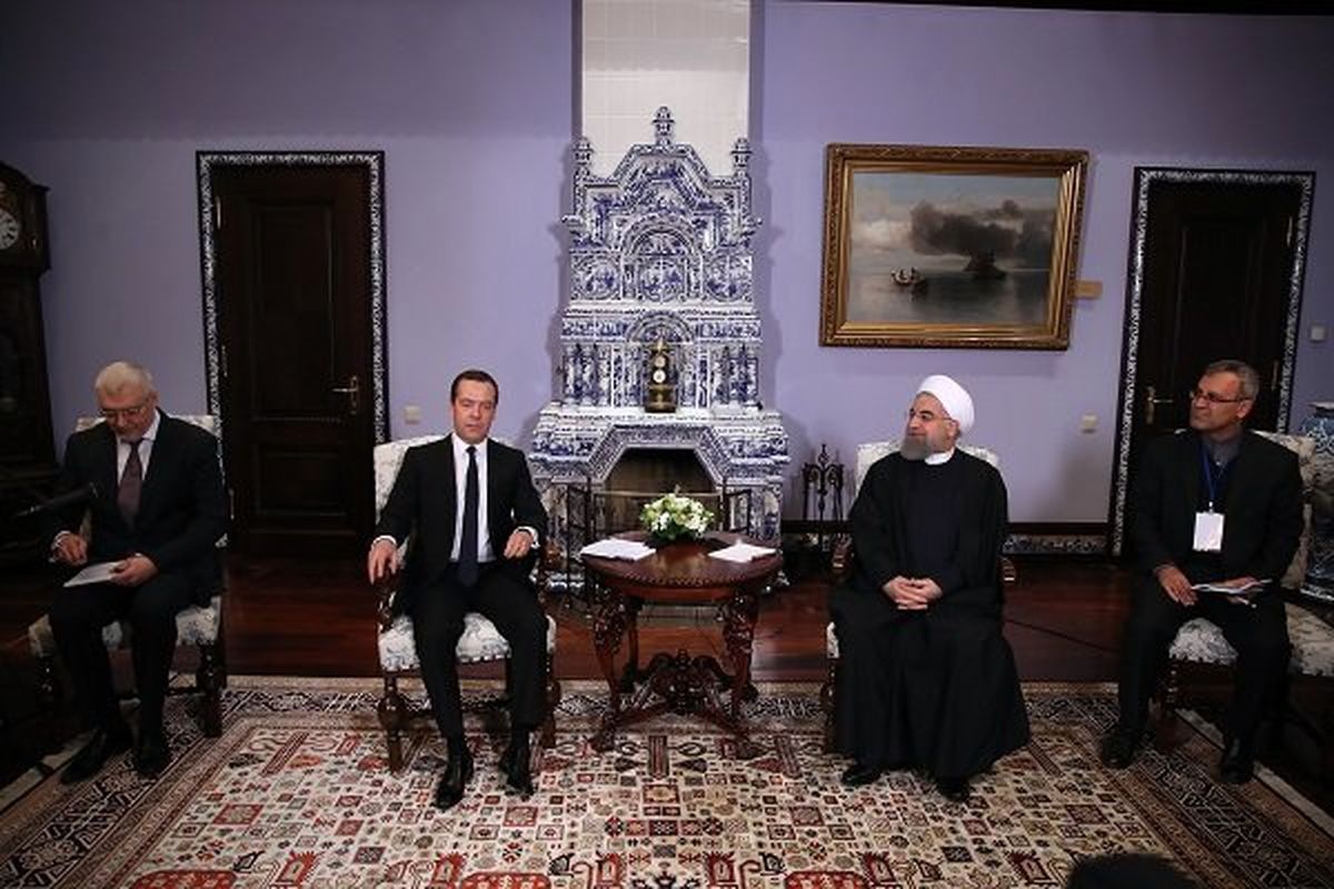 روحانی و مدودف