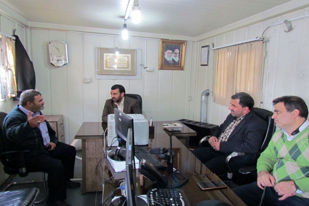 دیدار حضور مدیران پایانه های اتوبوسرانی با مردم