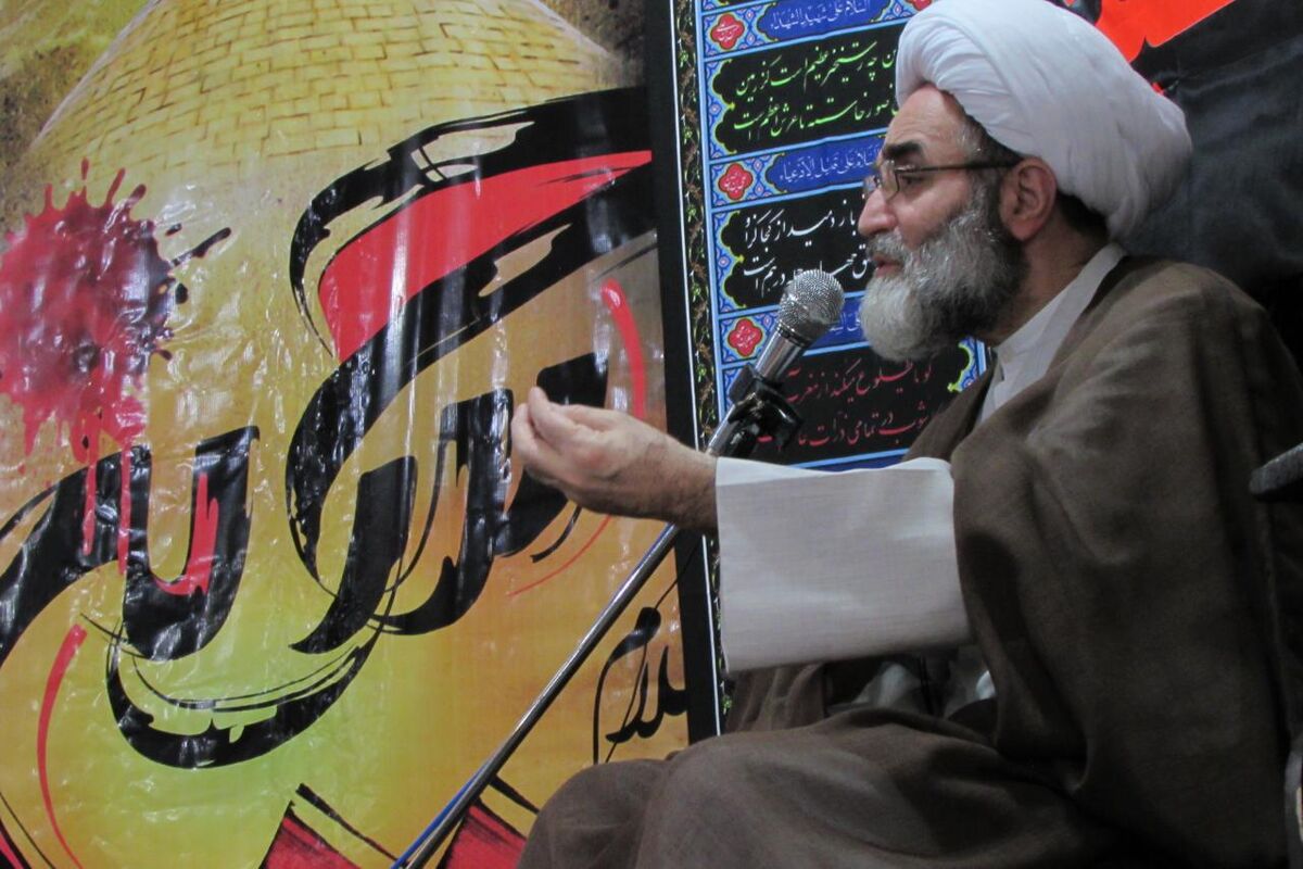 آیت‌الله فلاحتی در جمع +فرماندهان مرزبانی گیلان