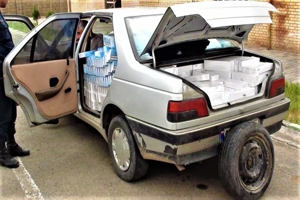 محموله سیگار قاچاق