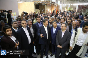 افتتاح چهارمین نمایشگاه توانمندی های روستاییان و عشایر