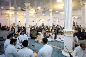 کیش؛ جلوه‌ای از همدلی شیعه و اهل سنت در هفته وحدت+فیلم