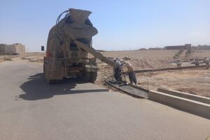 عملیات عمرانی شوارع فرعی محله ۶ مسکن مهر پردیسان قم آغاز شد