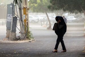 وزش باد شدید و خیزش گرد و خاک نیمه شمالی کشور را در برمی‌گیرد