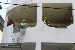 تخریب بخشی از ویلای دختر وزیر سابق در منطقه لواسان