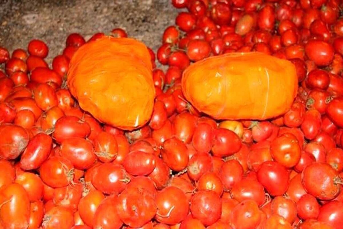 کشف تریاک در بار گوجه
