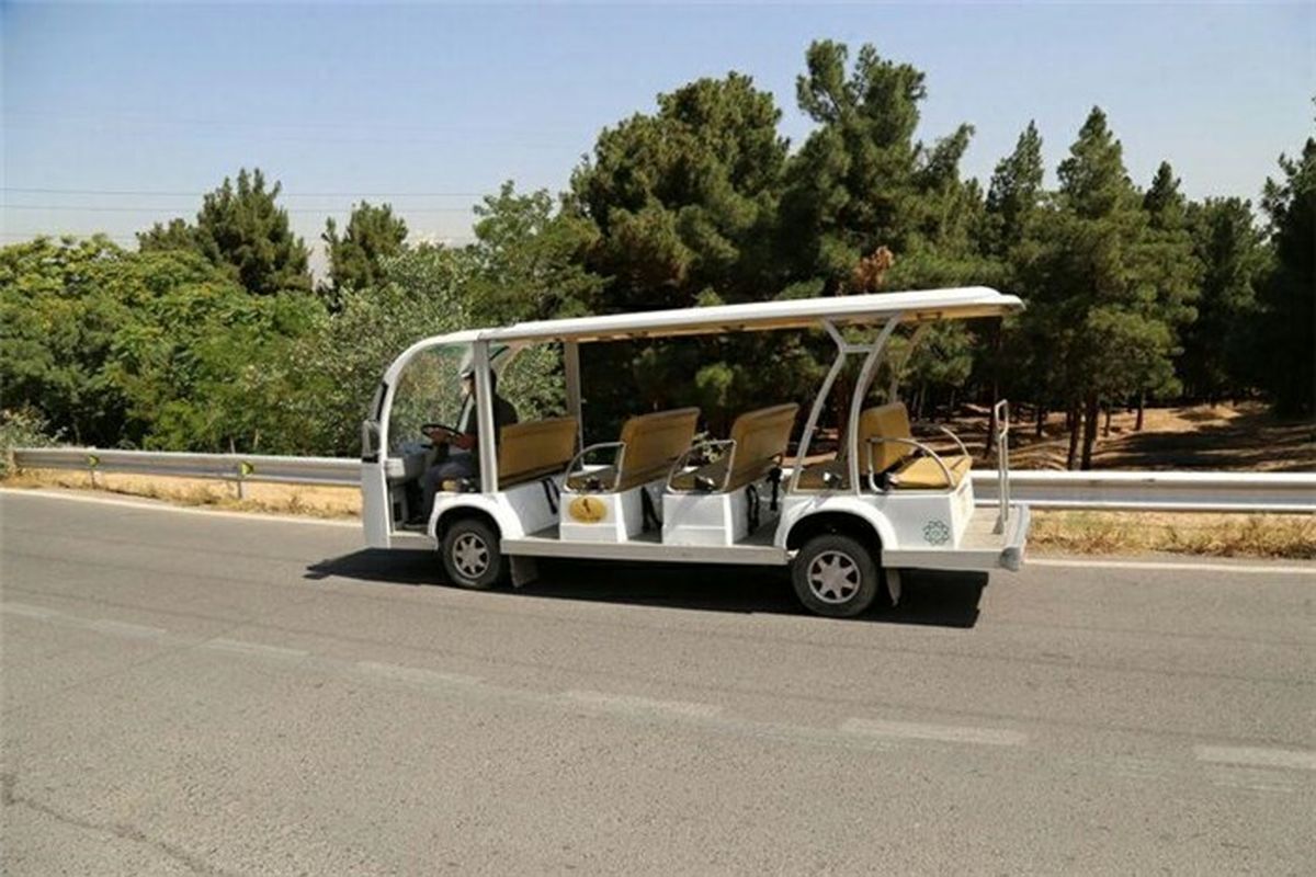 راه اندازی مینی بوس توریستی برقی در قطب گردشگری شرق تهران
