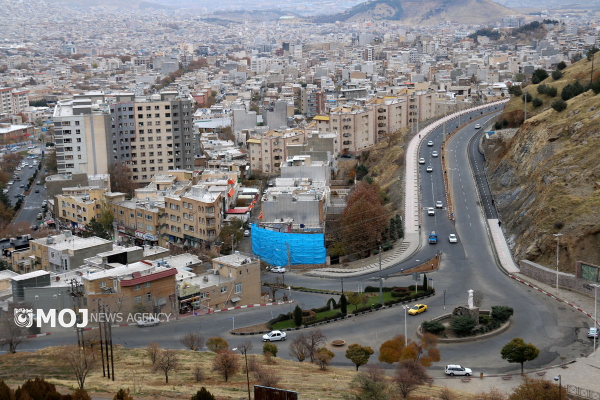 بلوار 24 متری آبیدر سنندج