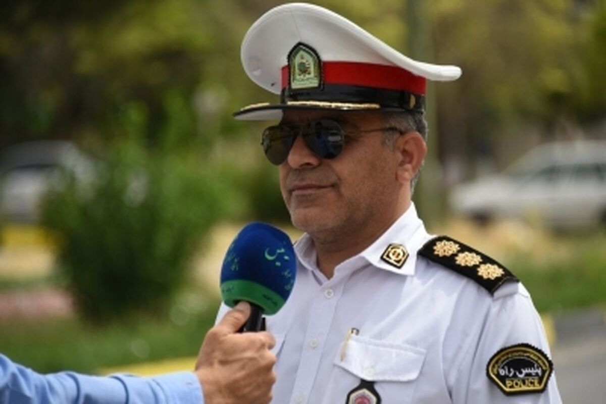 سرهنگ همتی زاده پلیس راه ایلام