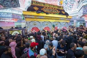 حضور بیش از ۱۴ میلیون زائر اربعین حسینی در کربلا +تصاویر