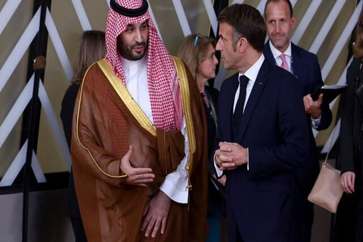 ماکرون و بن سلمان
