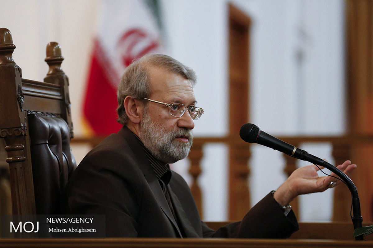 نشست خبری رییس مجلس شورای اسلامی