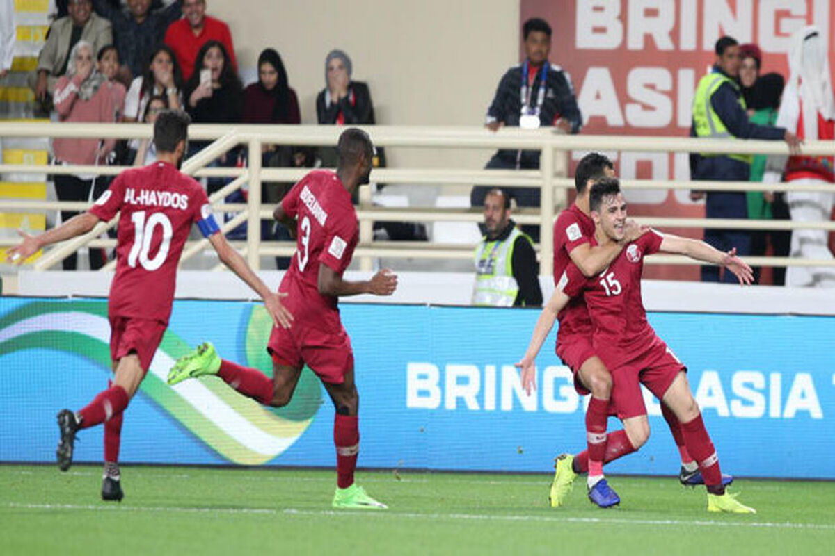 بازی قطر و امارات