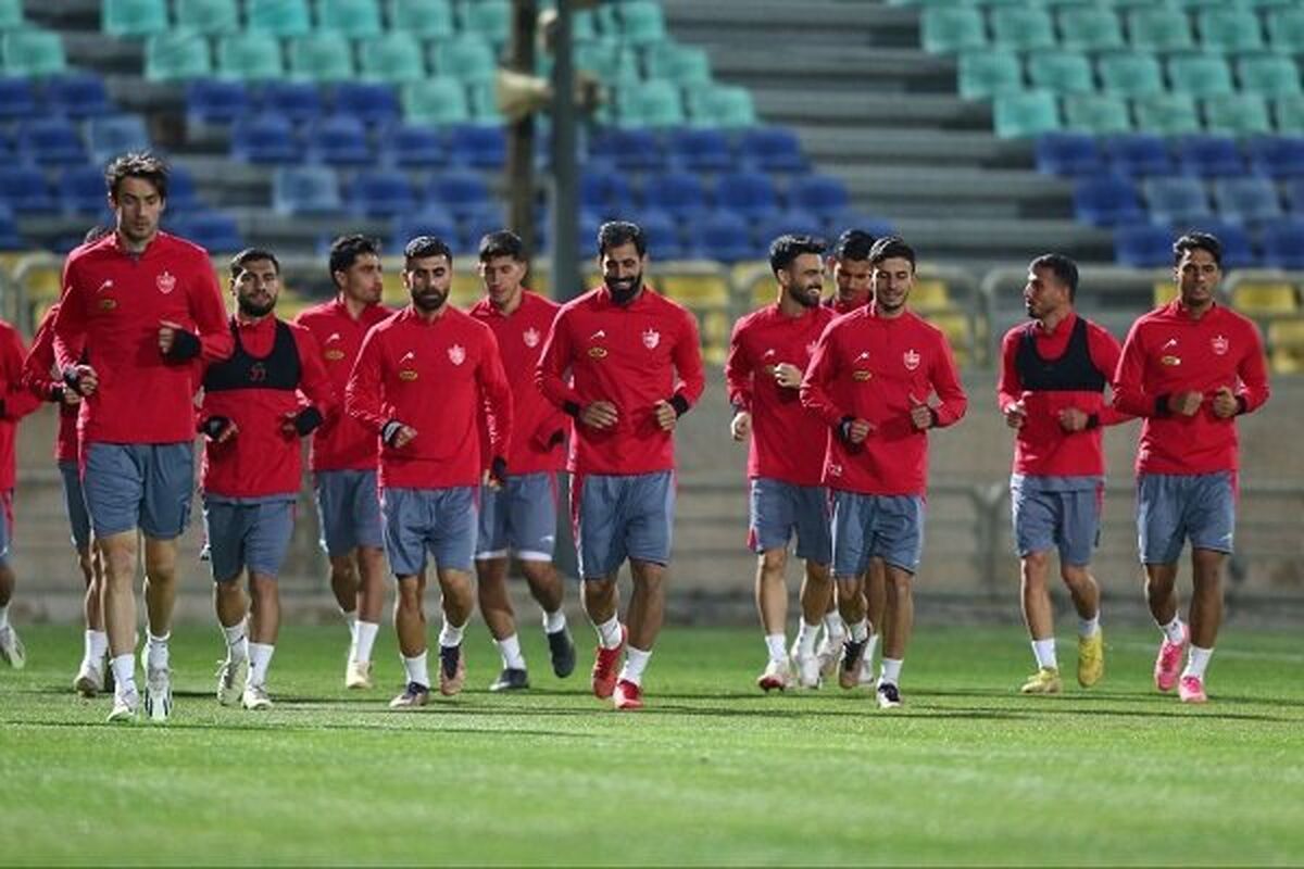 تمرینات تیم پرسپولیس