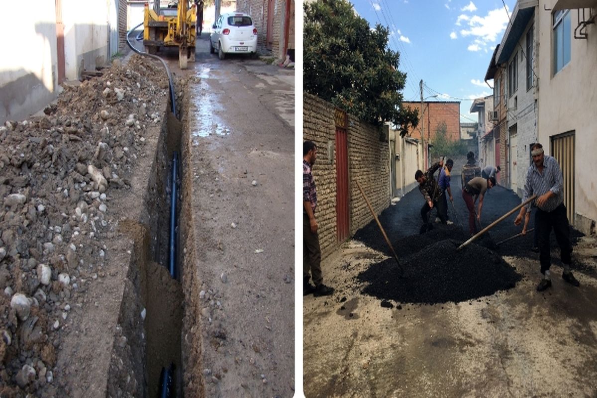 جمع آوری فاضلاب در ساری