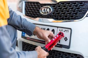 دفتر تعویض پلاک کلاردشت افتتاح شد