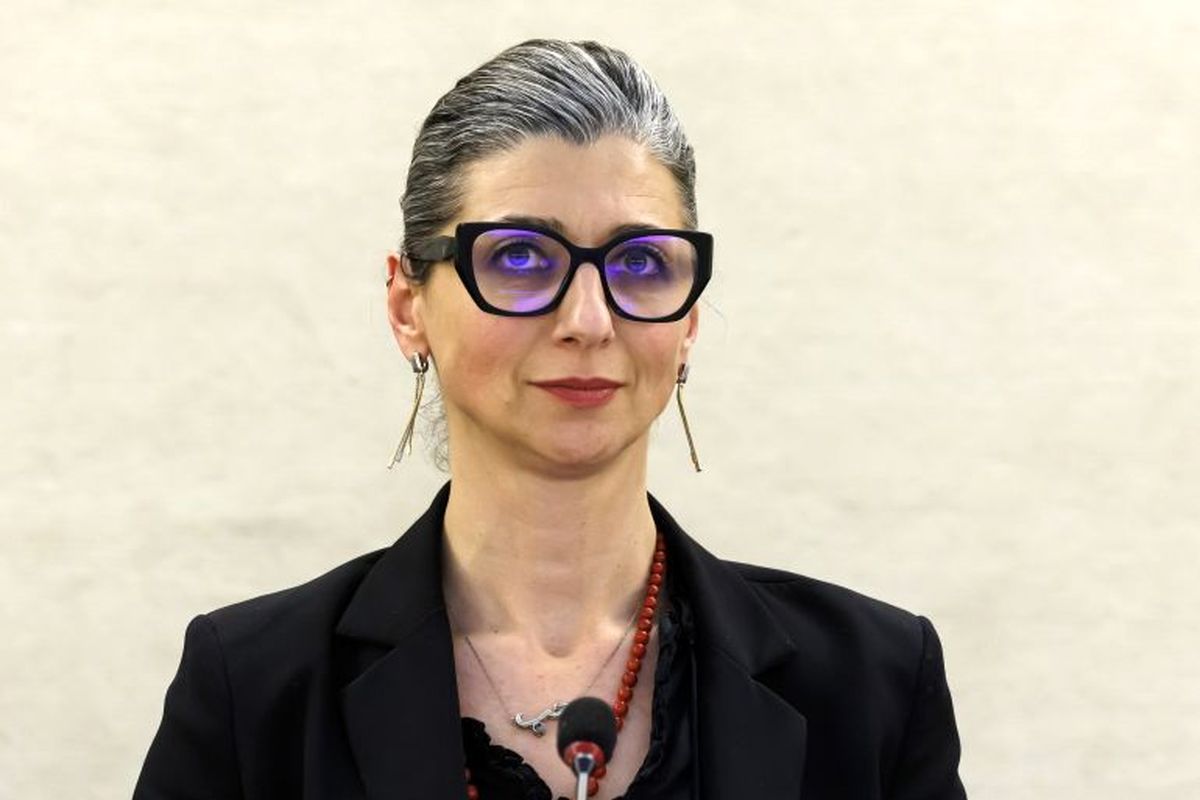 فرانچسکا آلبانیز گزارشگر ویژه سازمان ملل 