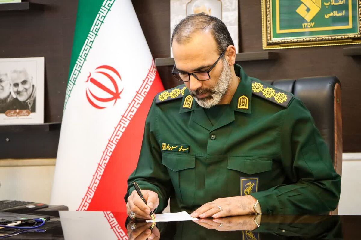 سرهنگ حسینی فرمانده سپاه نکا