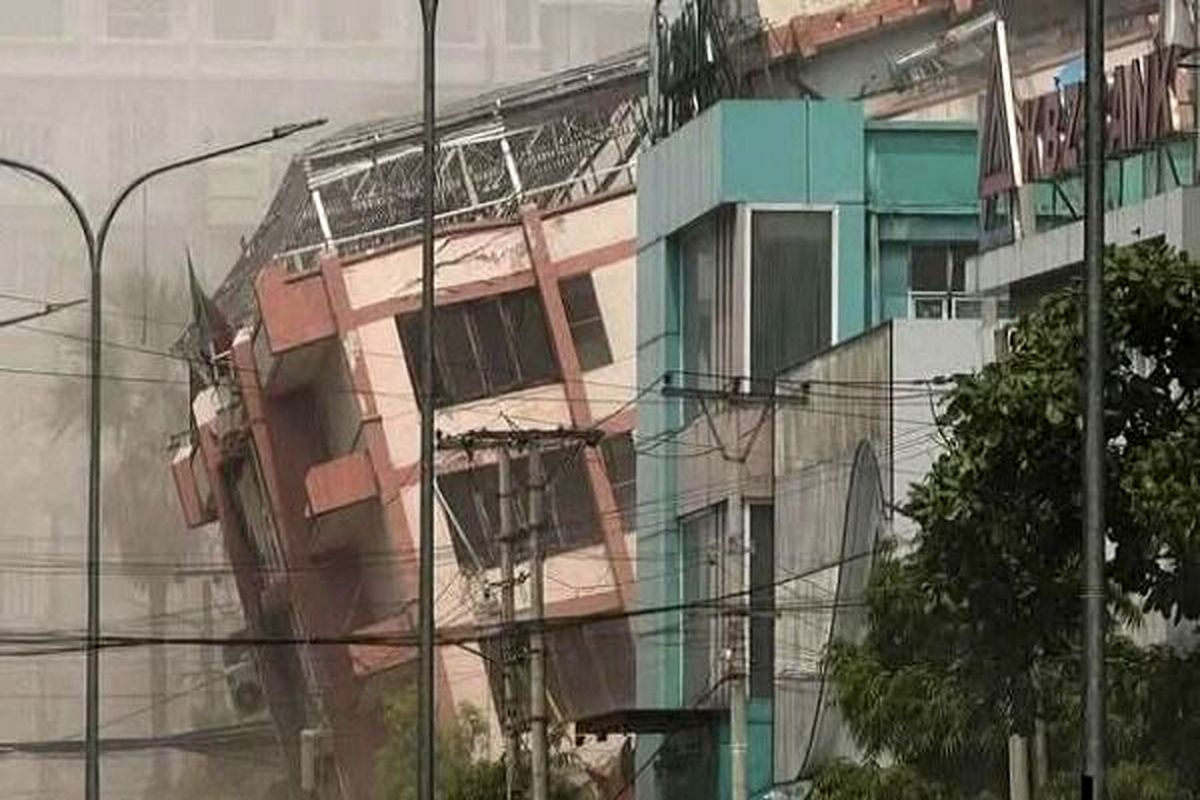 زلزله میانمار