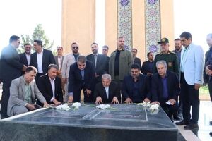 وزیر میراث‌فرهنگی به استان سمنان سفر کرد