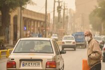 کاهش کیفیت هوای تهران در پی خیزش گرد و خاک