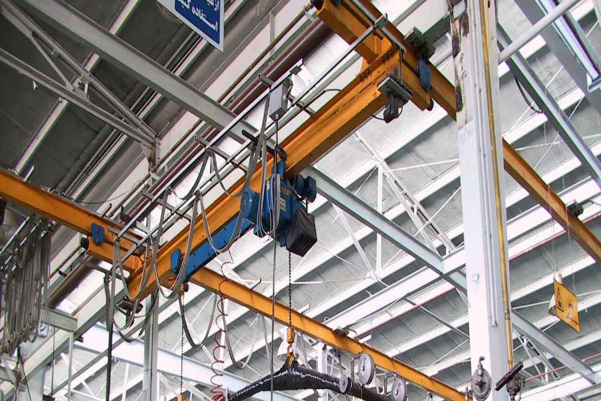 جرثقیل سقفی صنعتی