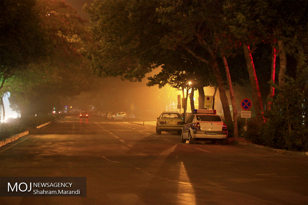 گرد و غبار شدید در اصفهان