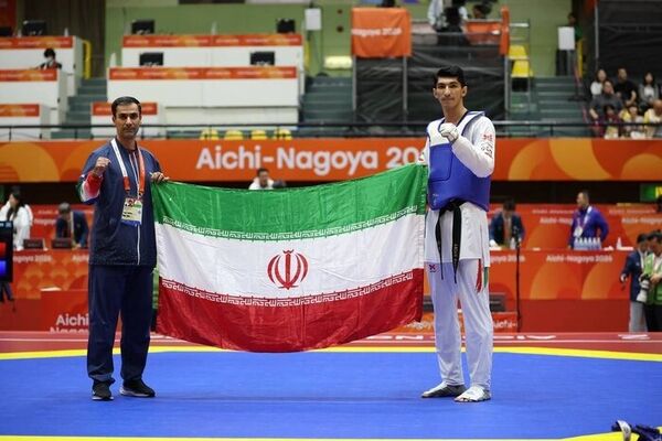 آرین سلیمی مدال طلایی آسیا را برگردن انداخت