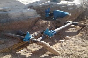 توزیع عادلانه آب با  فشار یکسان در منطقه جرقویه
