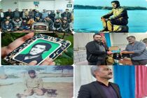 دانش آموزان نوش آبادی از مادر شهید متولی تجلیل کردند