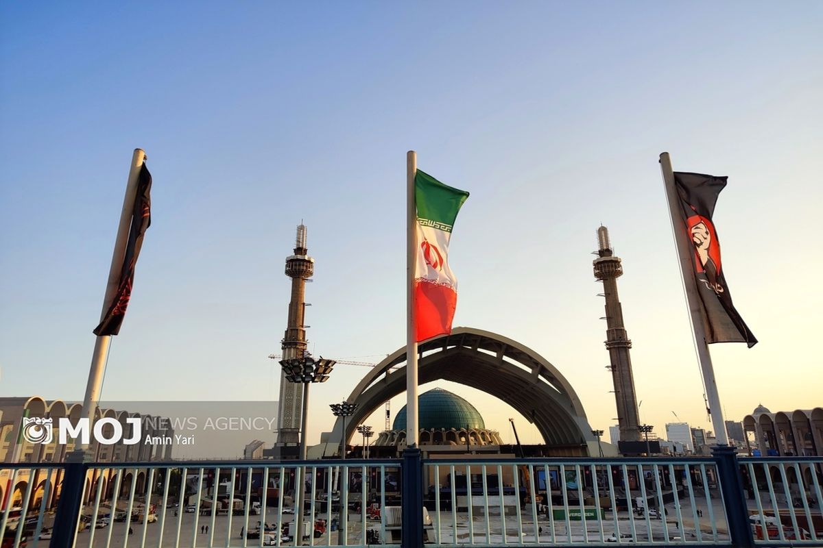 بازدید اصحاب رسانه از آماده سازی مصلی تهران